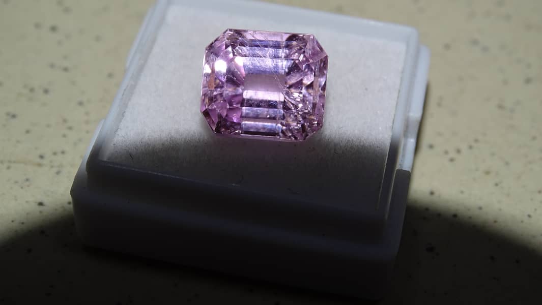 Kunzite Women's Silver Ring 6