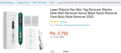 Mole Remover Plasma Pen