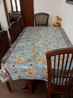 Dining Table with 6 chair's