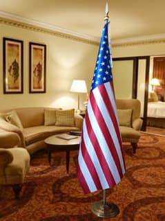 USA Flag for indoor Room decoration, Table flag for office table decor