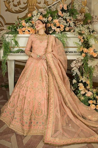 Bridal wear/ walima wear/ engagement wear 1