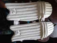 original adidas cricket pads for 11-13 years old