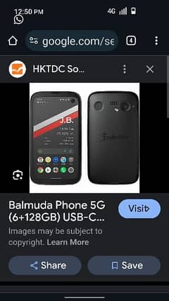 Balmuda Phone 5G (6+128GB) USB-C Wireless 48MP 8MP LTE Android