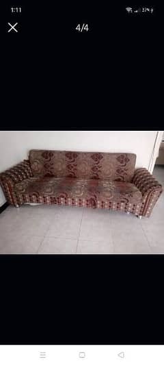 sofa cumbed for urgent sale negotiable