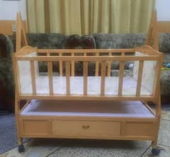 Baby wooden cart