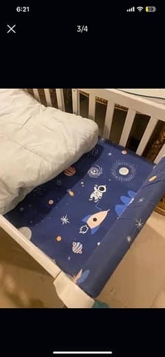 baby bed cot 3 adjustable steps size n foldable