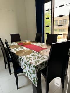 Pure sheesham dining table - 6 seater