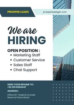 Sales Jobs, Marketing Jobs, Chat Support Jobs Available