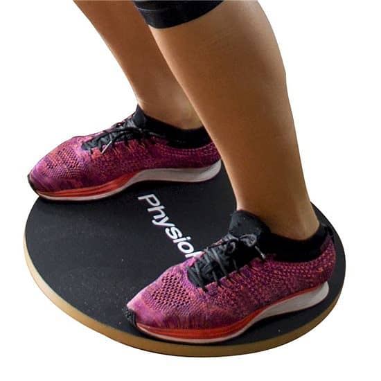 PhysioRoom Wooden Wobble Board - 40cm 4