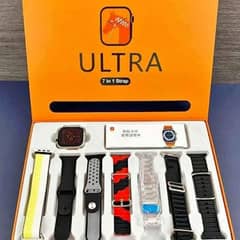 smart watch ultra in 7 in 1 streaps
