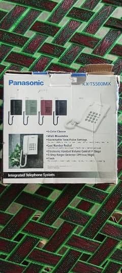 One Ptcl Router & Two  Panasonic kx-ts500mx Landline set for sale