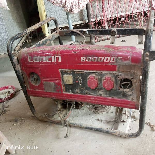 5kva loncin generator urgent sale 0