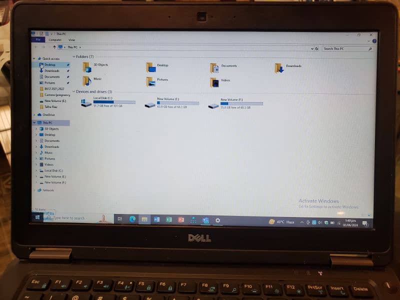 Dell Latitude E7250 i7 vPro 5th gen. laptop 4