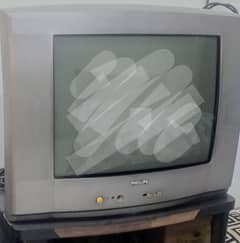 Tv for sale along with trolley