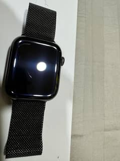 Apple Watch series 8 Stainless Steel 45mm with milanese (Graphite)