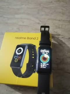 realme band 2 with box and charger