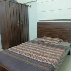 bed and almari good condition for sale