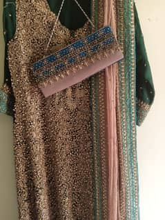 Bridal maxi dress for Walima ceremony and more. . . . .