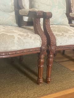 chinoti 1+1 sofa ,designer,sheeshamwood,wooden