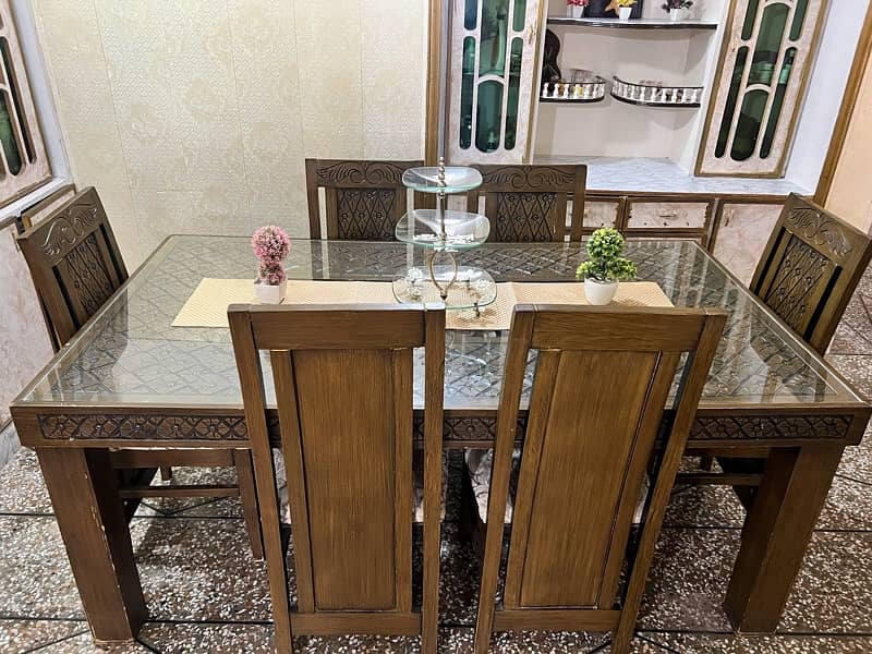 Wooden Dinning Table 2