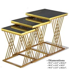 Nesting tables-pack of 3