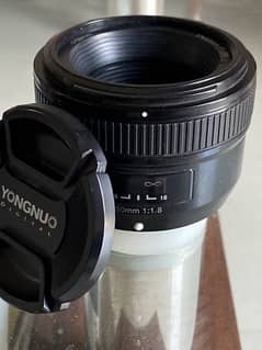 Nikon Mount 50 mm 1.8 (yongnuo)