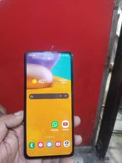 Samsung A71 8gb 128gb only set dual sim on working only cal no msg