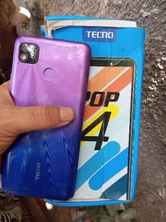 Tecno pop 4 with box pta office approved 2/32