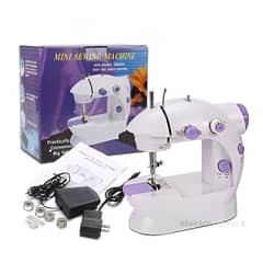 4in1 Mini Portable Sewing Machine with Box and Paddle