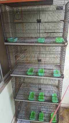 Cage 4 Portion with 4 Boxes (Master Cage)