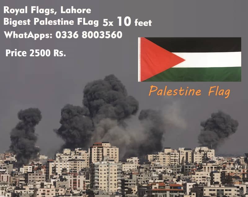 Palestine Flag & Scarf , Flag & pole for school, College, University 3