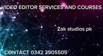 Video editor services and freelance courses