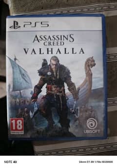 assassin's creed ps5 Valhalla new condition (ps5 Game)