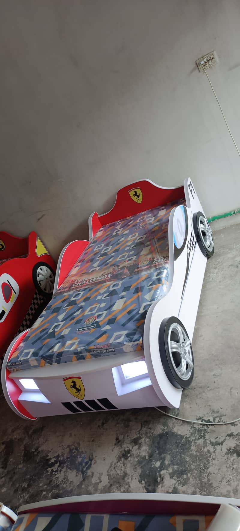 New Style Kids Single Car Bed for Boys Sale in Pakistan 2