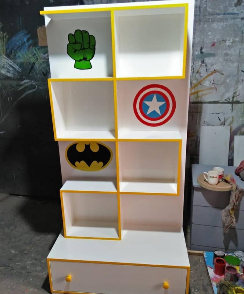 Kids Toy Rack , Kids Book Shelf , Kids Stoarge Rack 3