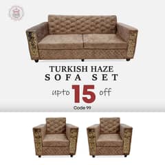 Turkish fabric sofa - Sofa set - sofa set for sale - L Shape Sofa Set