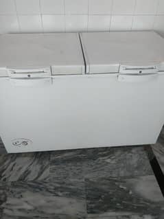 waves double door freezer genuine compressor genuine gas