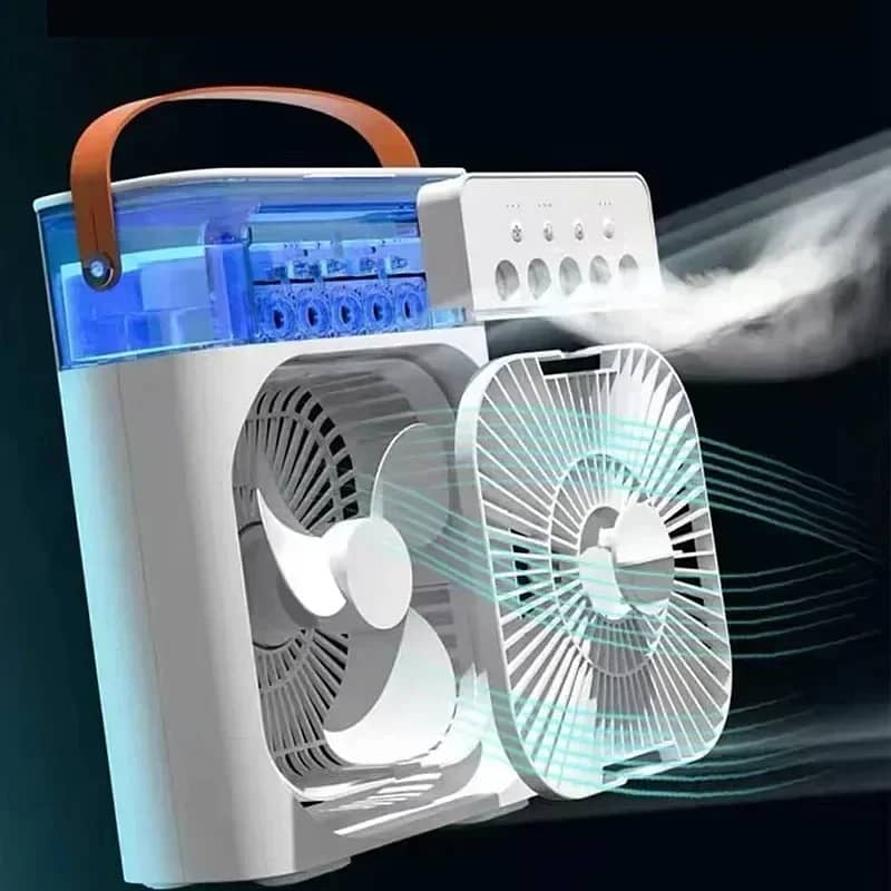 Portable USB Electric Fan, LED Night Light, Air Humidifier for Home. 13