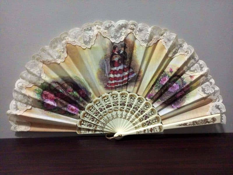 Traditional folding handfan: Chinese fan/Japanese fan/Spanish fan 12