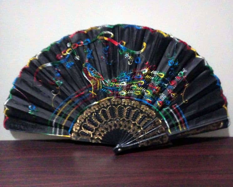 Traditional folding handfan: Chinese fan/Japanese fan/Spanish fan 13