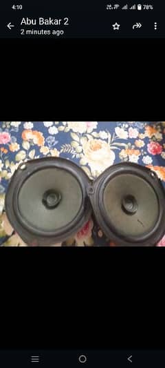 new speaker 10/10  condition