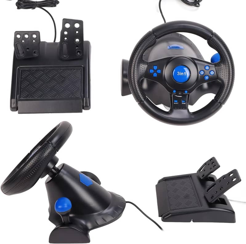 GT-V7 Steering Wheel Racing PS3 PS4 PS5 Android PC Xbox- 7