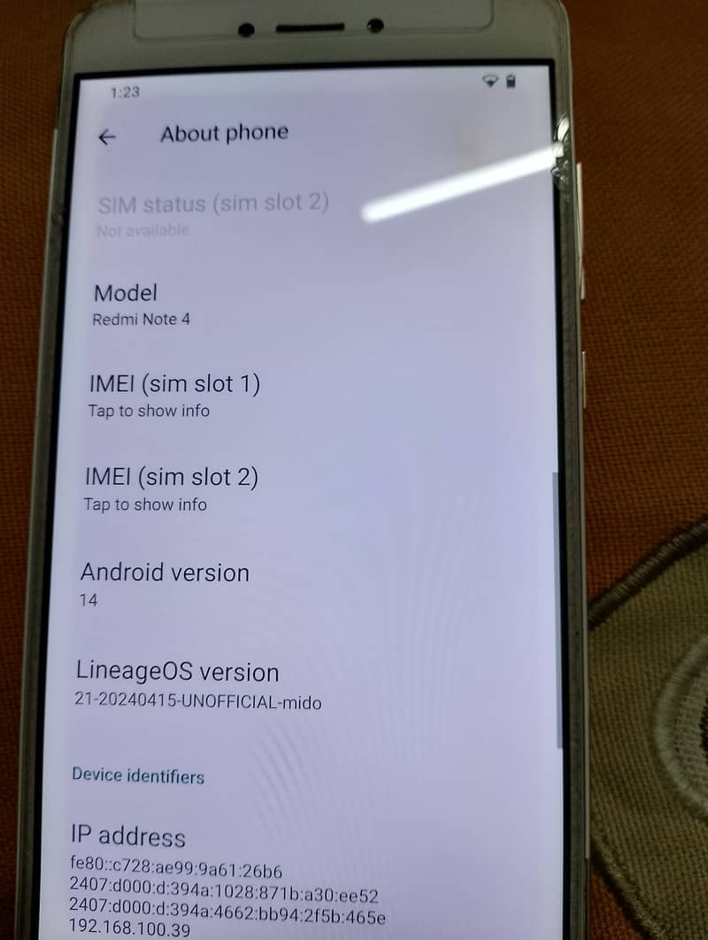 Champagne Gold Redmi Note 4 (Perfect Condition) 6