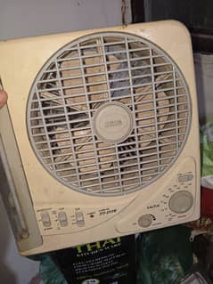 fan with light not in working condition