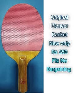 Table Tennis Racket & Cover