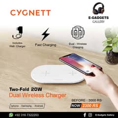 Cygnett Dual Wireless Charger