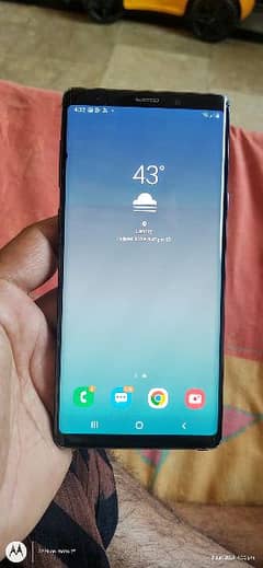 Samsung galaxy note 9 6/128 official PTA approved