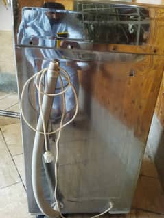 Super Asia Washing Machine Steel Body Full Size for Sale A1 Condition