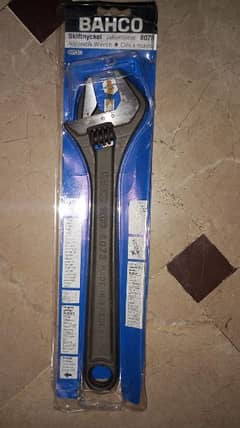 BAHCO Ergo Adjustable Screw Wrenches made in sweden 10" 12" 15" inches