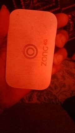 Zong 4G device locked